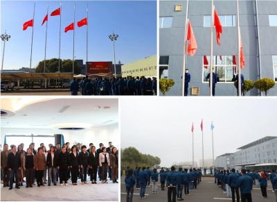 行稳致远 坚守初心—九州酷游医药28周年升旗及宣誓活动
